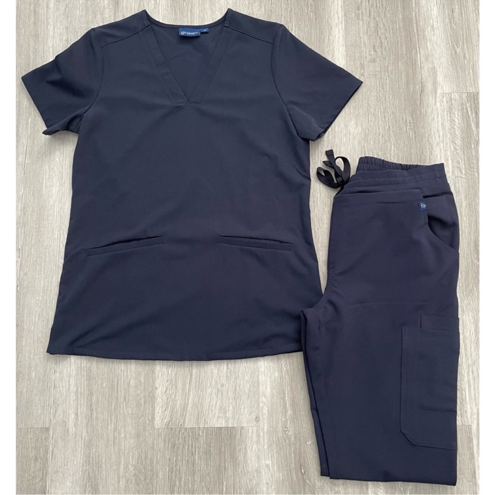 ✨SALE✨Dr. Woof Navy Scrub Set